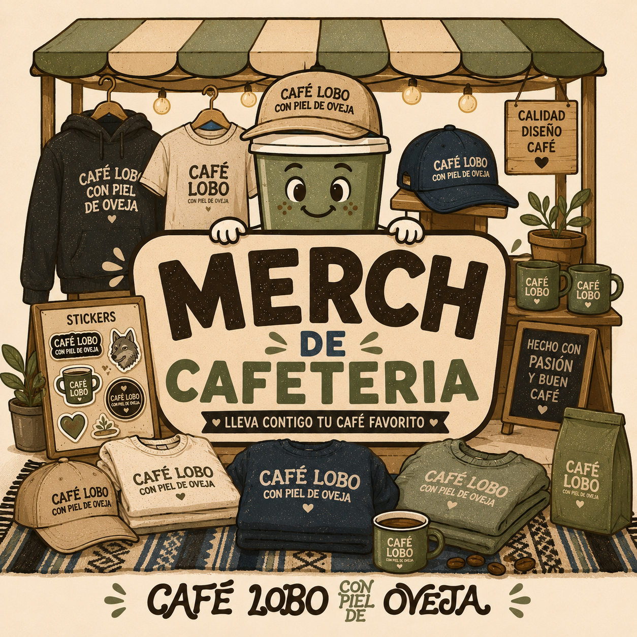 Merch de Cafeteria