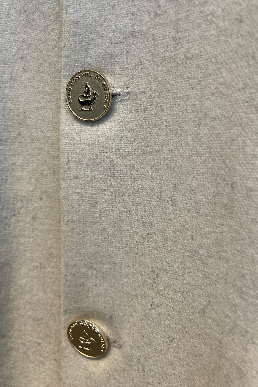 Wool Bomber / Bone