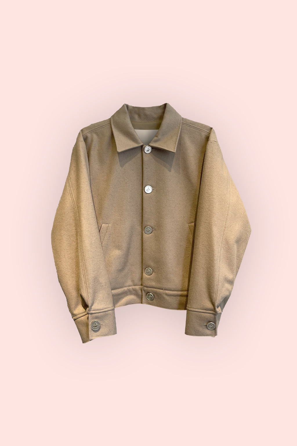 Wool Bomber / Camel