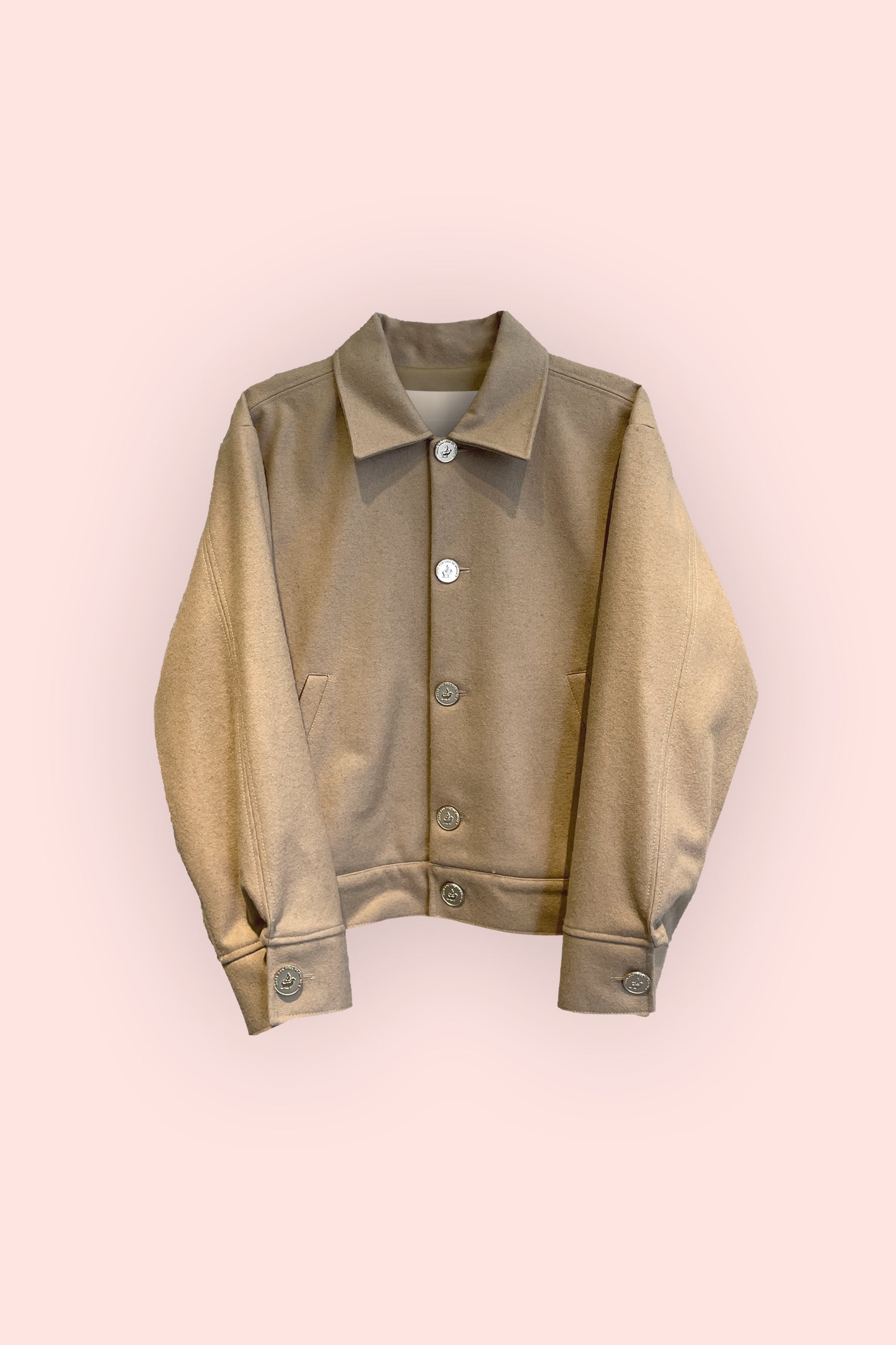 Wool Bomber / Camel