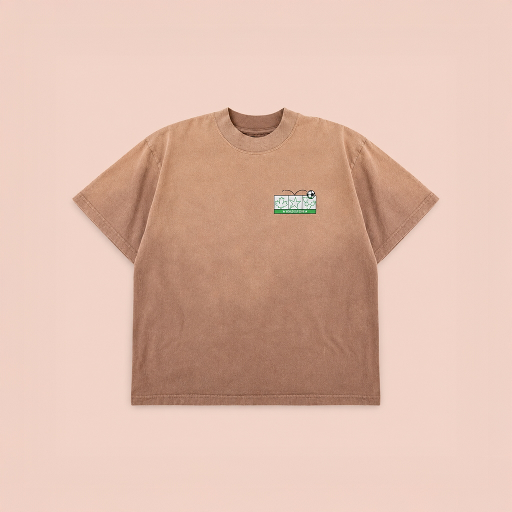 NO GOALS TEE - SUN FADE