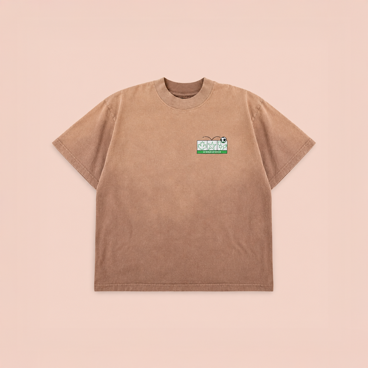 NO GOALS TEE - SUN FADE