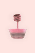 LCPDO Komorebi® Series | Pink velvet turtle neck tube top
