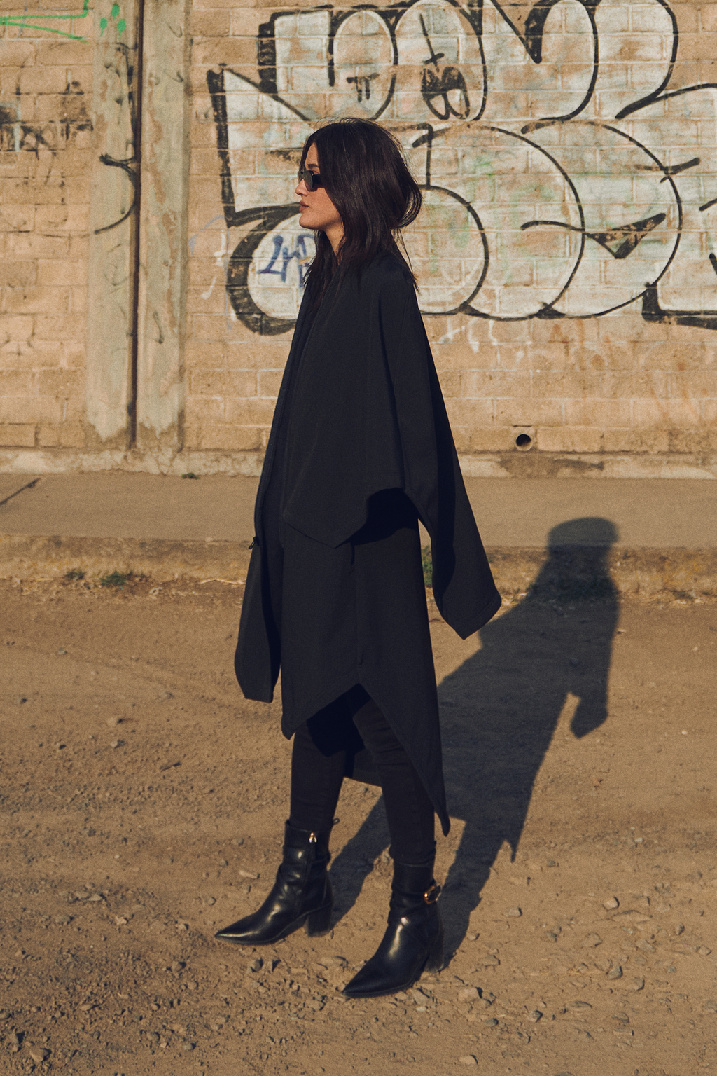 LCPDO Komorebi® Series | Neoprene Caped Coat