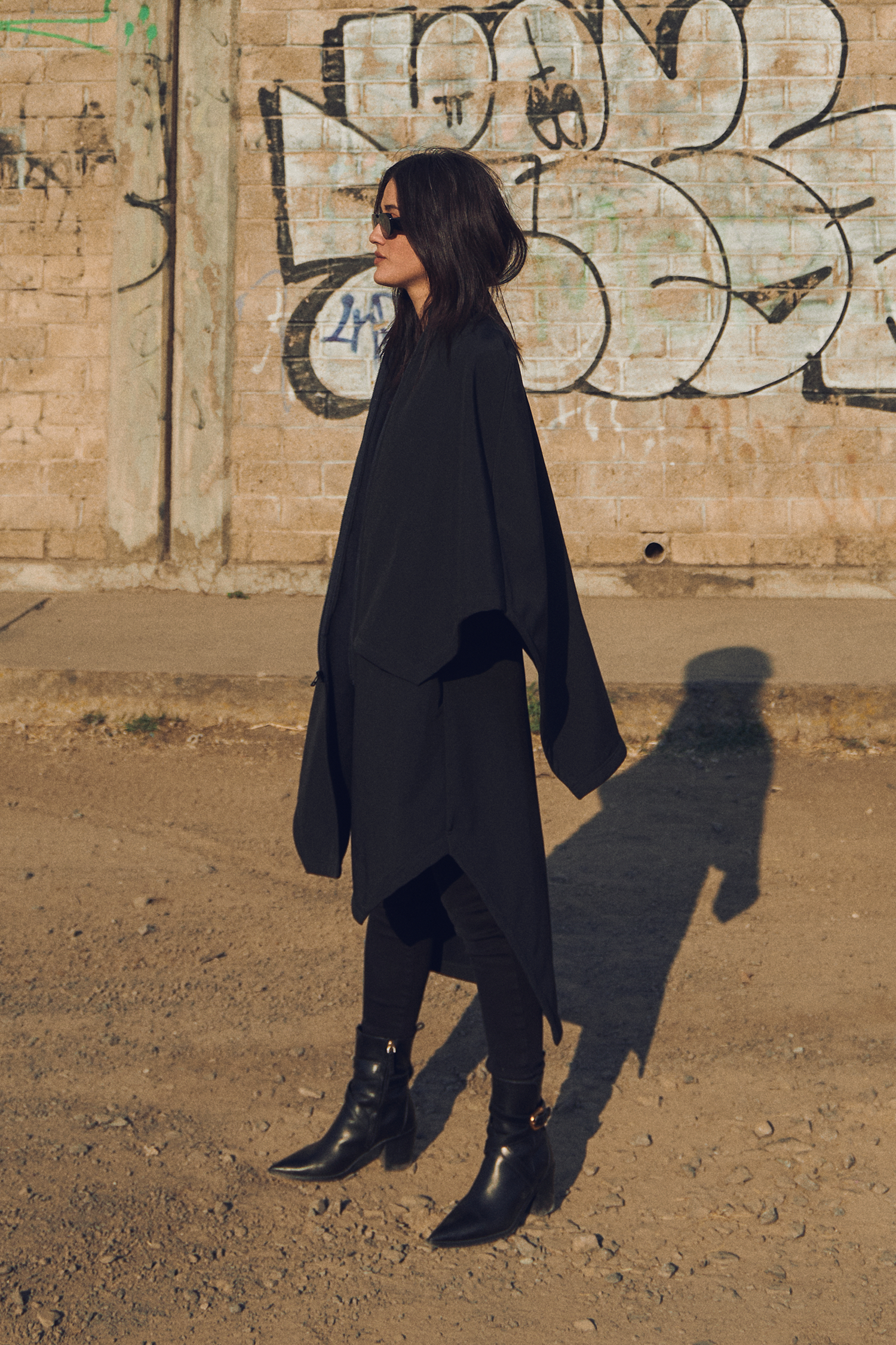 LCPDO Komorebi® Series | Neoprene Caped Coat
