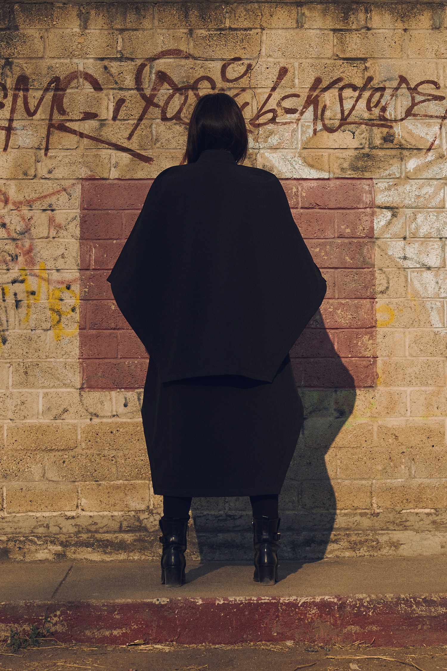 LCPDO Komorebi® Series | Neoprene Caped Coat